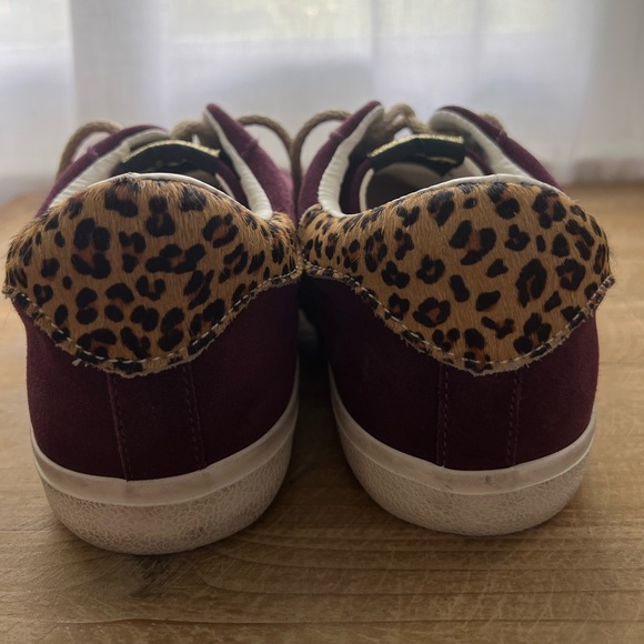New Vintage Havana JORDY - BURGUNDY
LEOPARD MULTI Size 11 - Picture 4 of 12